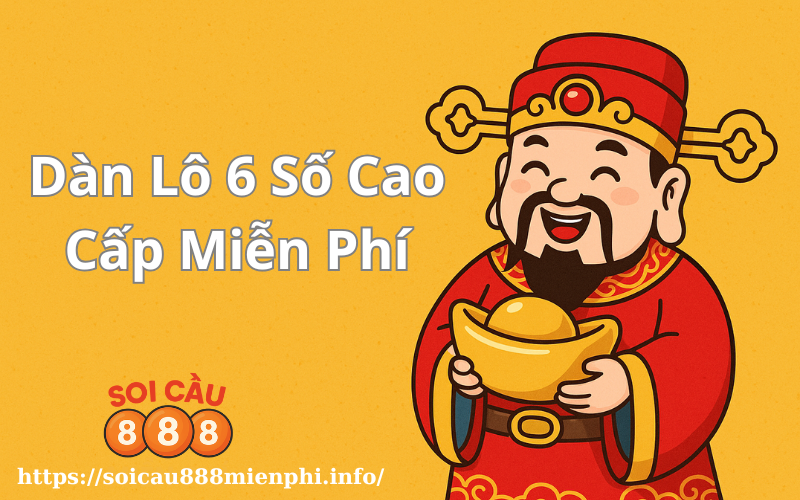 soi cầu dàn lô 6 số cao cấp cùng Soi Cầu 888 Miễn Phí